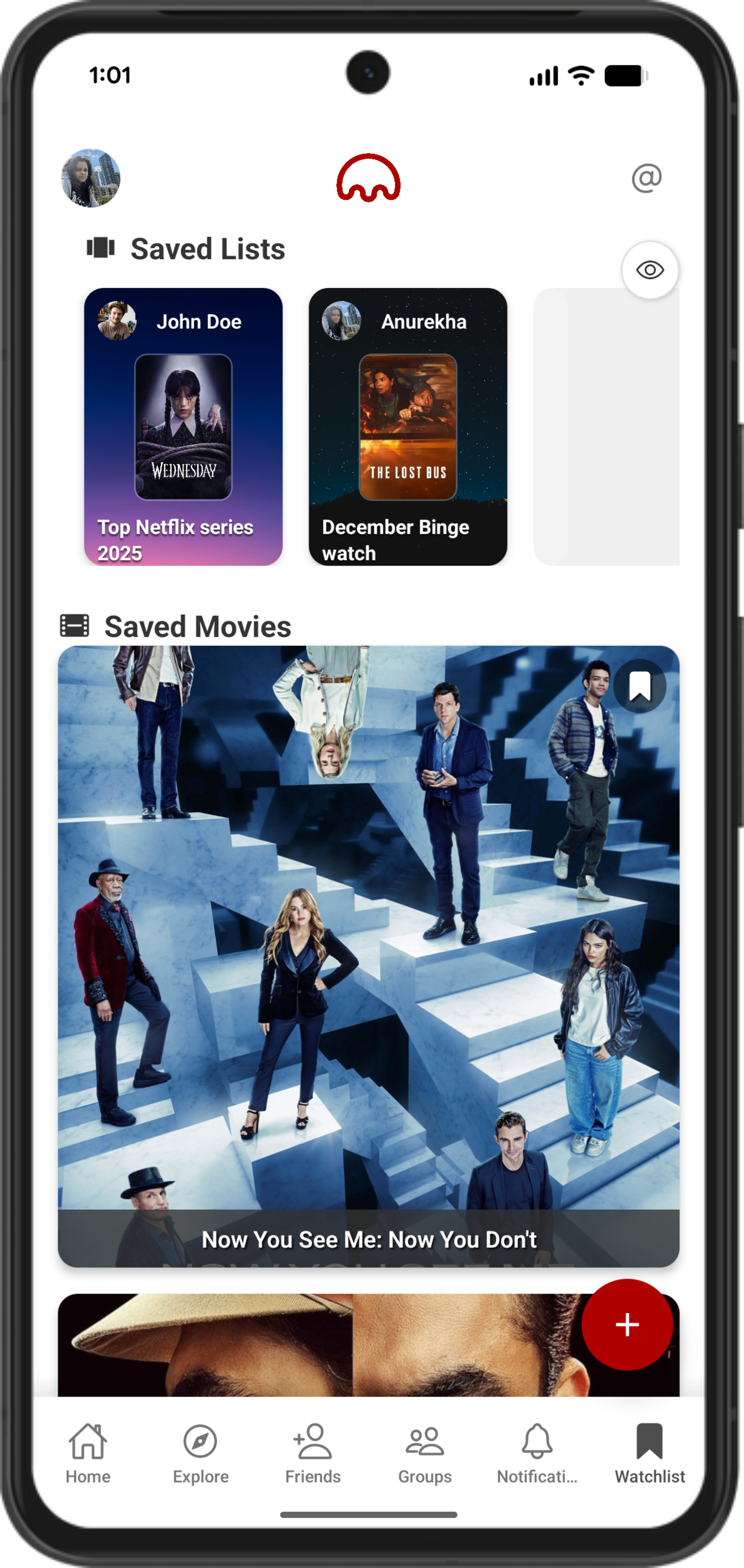 Add Movies to Your Watch List